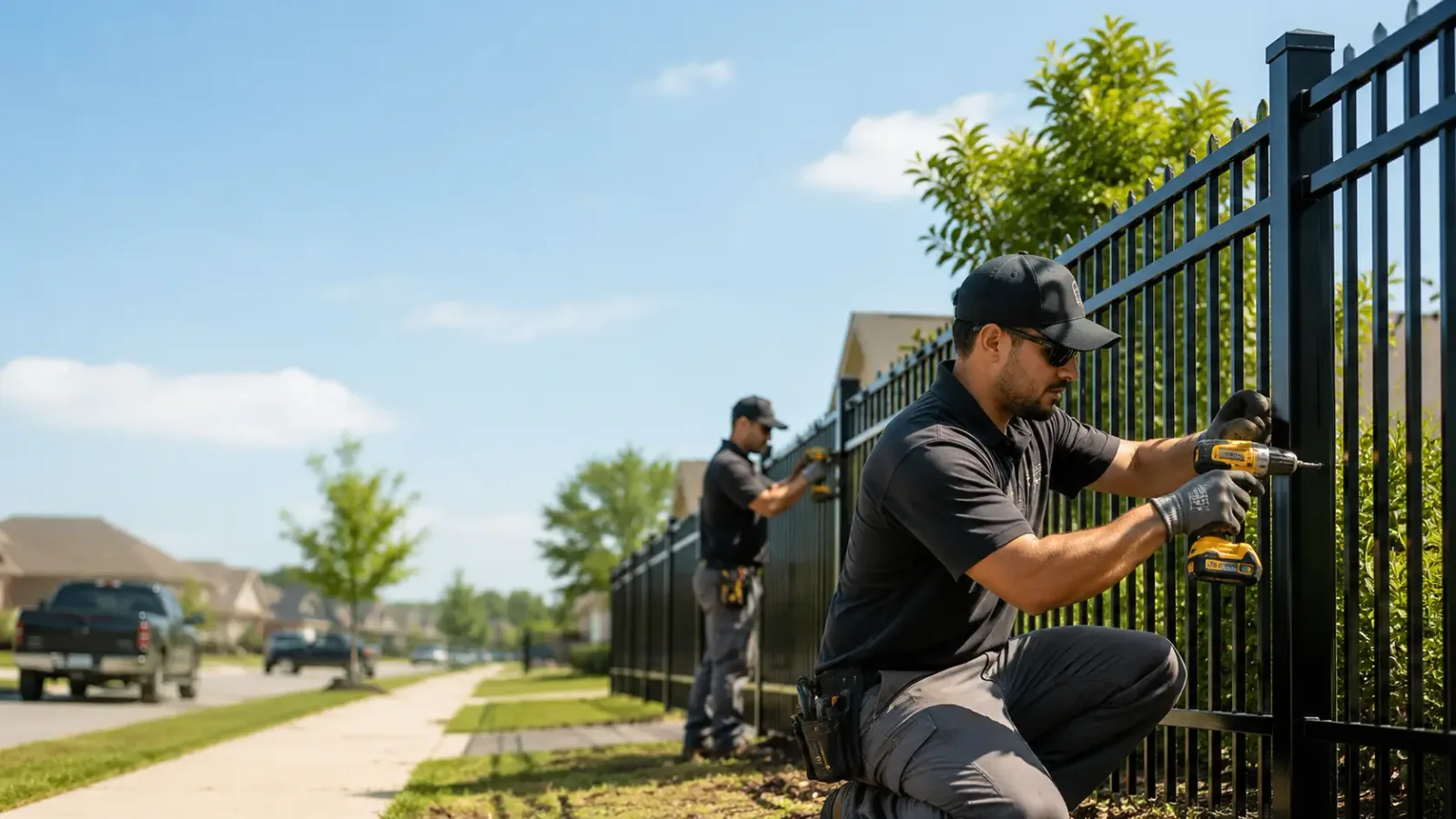 Metal Fence Installation in Gnadenhutten, OH